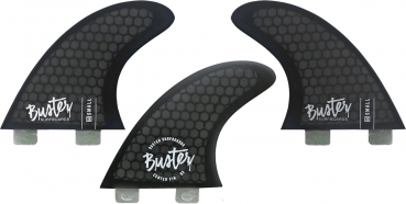 Buster Thruster Honeycomb Surfboard Finnen Set FCS-I Small 4.28"
