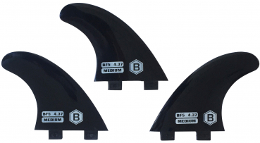 Buster Thruster Surfboard Soft Finnen Set Medium 4.37"