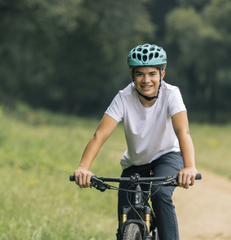 Catlike Casco da bici per bambini Kitten Blu