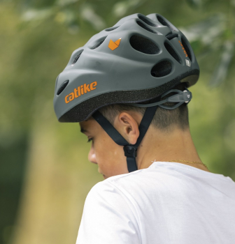 Catlike Casco da bici per bambini Kitten Grigio