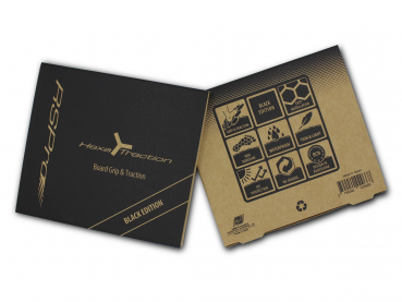 RSPro HexaTraction Board Grip Surf Schwarz 20 Stück