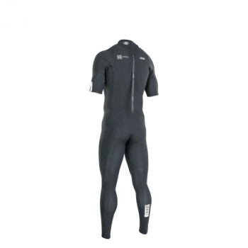ION Seek Core Kurtzarm Neoprenanzug 3/2 mm Back-Zip Männer Schwarz
