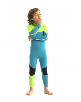 Jobe Boston Neoprenanzug 3/2mm Back-Zip Kinder Blaugrün