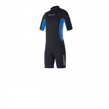 Mystic Star Shorty Neoprenanzug 3/2 Flatlock Back-Zip Kids Schwarz