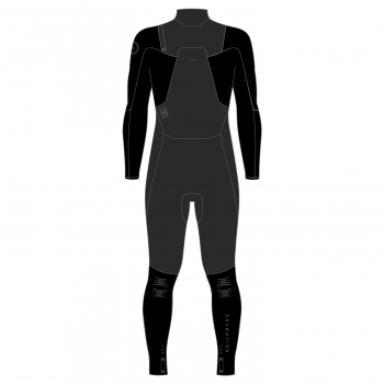 Traje de neopreno Neilpryde Combat 5/4mm Frontzip Hombre C1 Negro