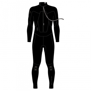 Neilpryde Wizard Neoprenanzug 5/4mm Backzip Männer C1 Schwarz