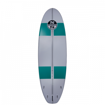 North SUP Big Bertha Aufblasbares Standup Paddle Board Himmel Grau 17'0" x 59" x 5.5" OneSize