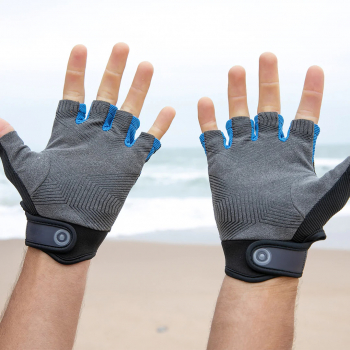 Neilpryde Gants néoprène demi-doigts Amara C1 Noir / Bleu