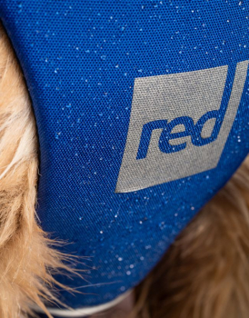 Red Original Chaleco salvavidas para perros Azul