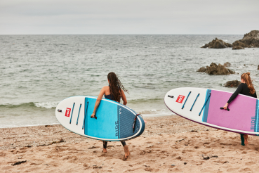 Red Paddle Co VOYAGER SUP SET 13'2" x 30" x 6" MSL Verde-Blanco