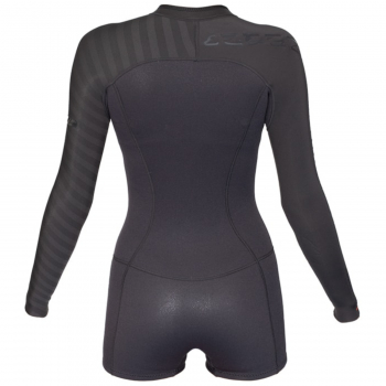 RRD Seventysix Muta a gamba corta 2/2 Frontzip Donna Nero