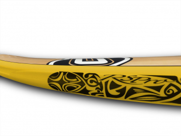 RSPro Tatau Klar/Schwarz SUP Rail Schutz 191x6.3 cm 6'3"x2.5"
