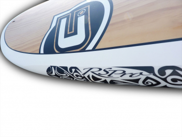 RSPro Tatau Klar/Schwarz SUP Rail Schutz 191x6.3 cm 6'3"x2.5"