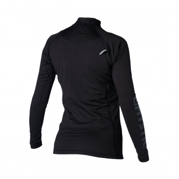 Mystic Bipoly Thermal Top Mujer Manga Larga Negro