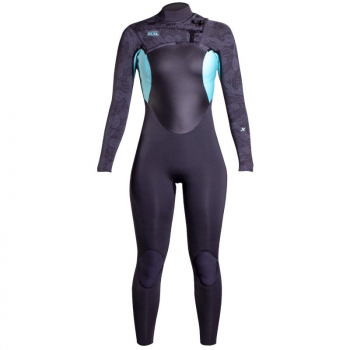 Xcel Axe X X2 Combinaison 3/2mm Frontzip Femmes Graphite Pistache