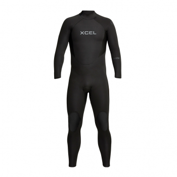Xcel Axis OS Wetsuit 4/3mm Back-Zip Men Slate Black