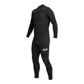 Xcel Comp X2 Combinaison 4/3mm Front-Zip Hommes Noir