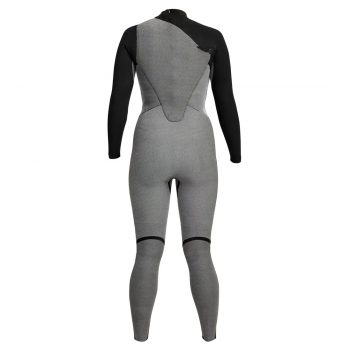Traje de buceo Xcel Axis X OS 4/3mm Cremallera dorsal Mujer Grafito / Flor de Mora