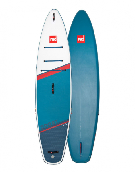 Red Paddle Co SPORT MSL Board Set 11'3" x 32" x 4,7" avec Hybrid Tough pagaie 3 pièces