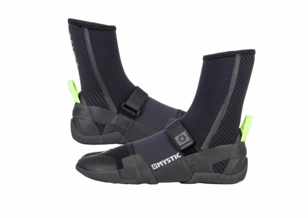 Mystic Lightning Neoprene Boot Split Toe 5mm Black 2019