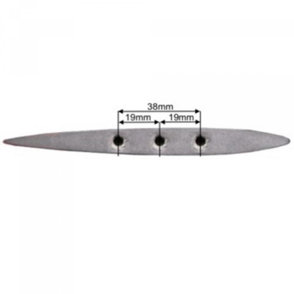 Aileron de kiteboard 5 cm polyester 5mm filetage M5