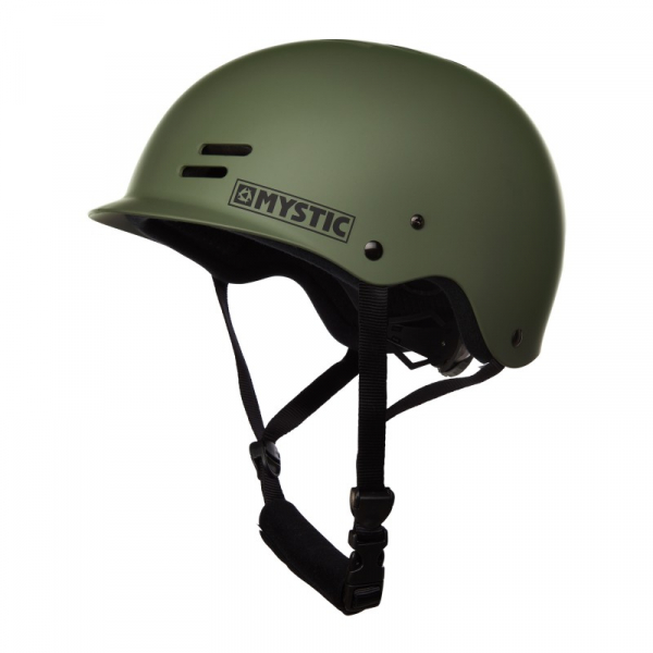 Mystic Predator Water Sports Helmet Unisex Dark Olive Front View