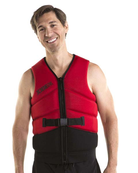 Jobe Neoprene Vest Unify Frontzip Men Red 2019 Front