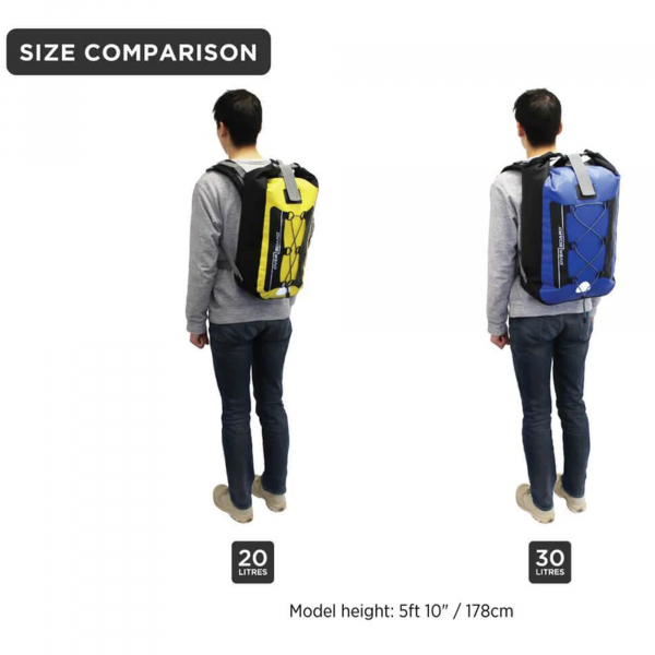 OverBoard waterproof backpack 20 liter yellow
