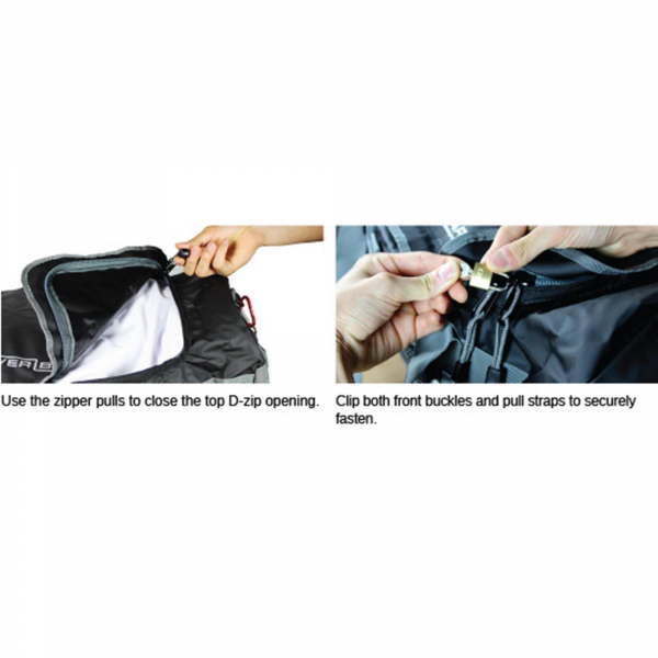 OverBoard Waterproof Duffel Bag 90 Lit ADV Blue