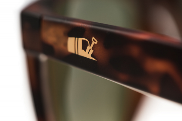 Sandbox Nomad Sonnenbrille Unisex 2019 TORTOISE MATTE (GREEN SMOKE) Detail