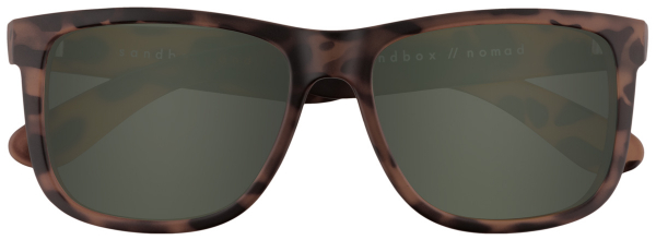 Sandbox Nomad Sonnenbrille Unisex 2019 TORTOISE MATTE (GREEN SMOKE) Vorderansicht 2