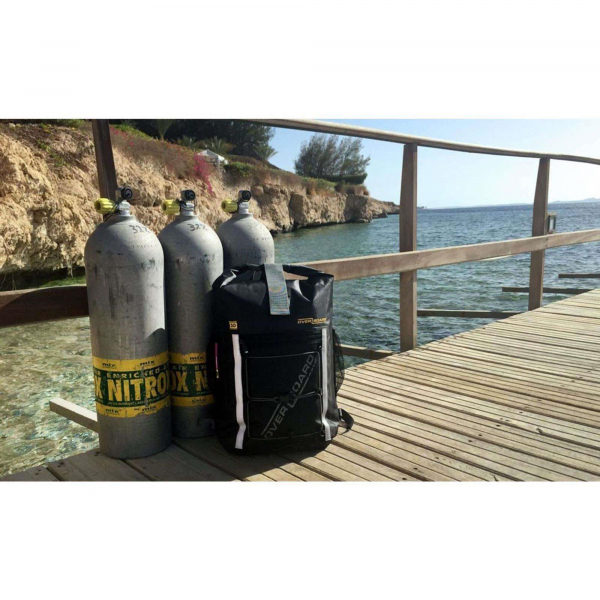 OverBoard zaino impermeabile LIGHT 30 Litri Nero