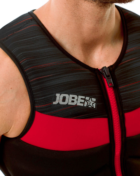 Jobe Prallschutzweste Hybrid Männer Schwarz-Rot