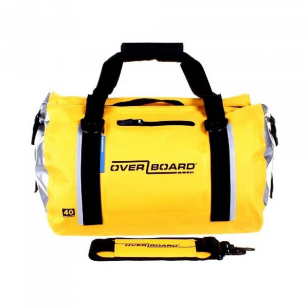 OverBoard bolsa impermeable 40 litros amarillo