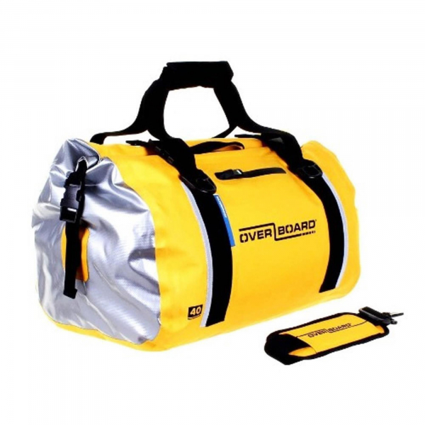 OverBoard bolsa impermeable 40 litros amarillo