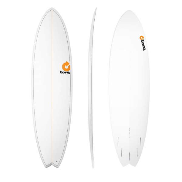 Surfboard TORQ Epoxy TET 7.2 MOD Fish Pinlines