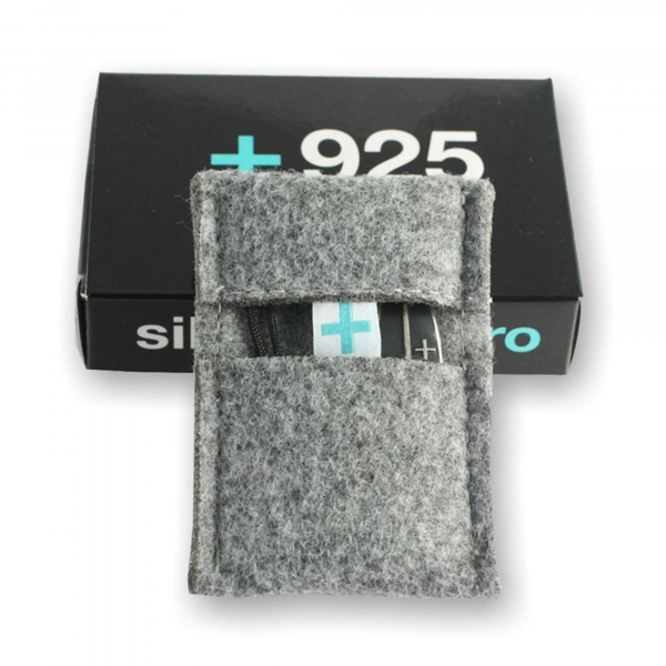 Silver+Surf Silber Schmuck Ski Gr L Cross Circle