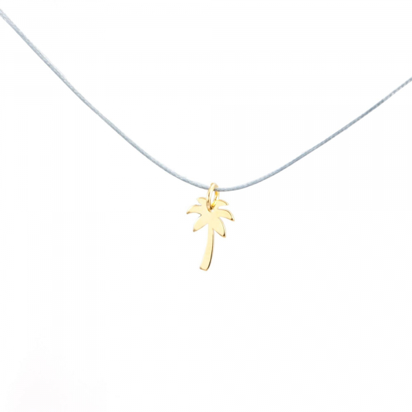 Silver+Surf Silber Schmuck Palme Gr S vergoldet