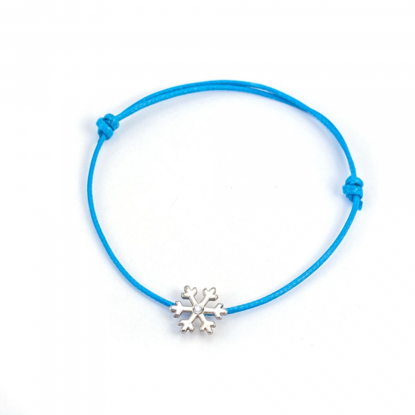 Silver+Surf Silber Schmuck Schnee Kristall Gr S