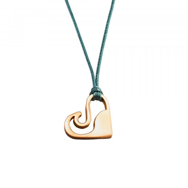 Silver+Surf Silber Schmuck Love Welle Gr S gold