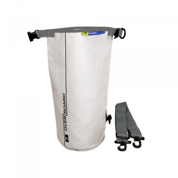 OverBoard waterproof stuff sack 5 liter White