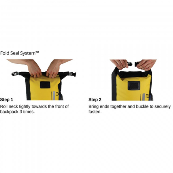 OverBoard waterproof backpack 45 liters yellow
