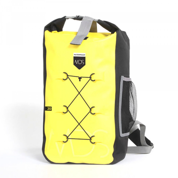 MDS mochila impermeable 20 litros amarillo