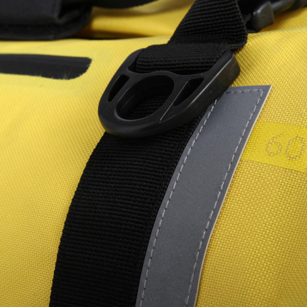 MDS bolsa de lona impermeable 60 litros negro