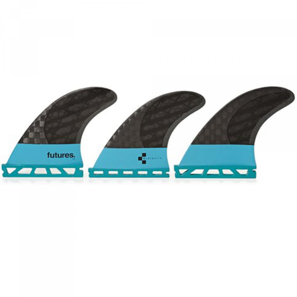FUTURES Thruster Fin Set F4 Blackstix