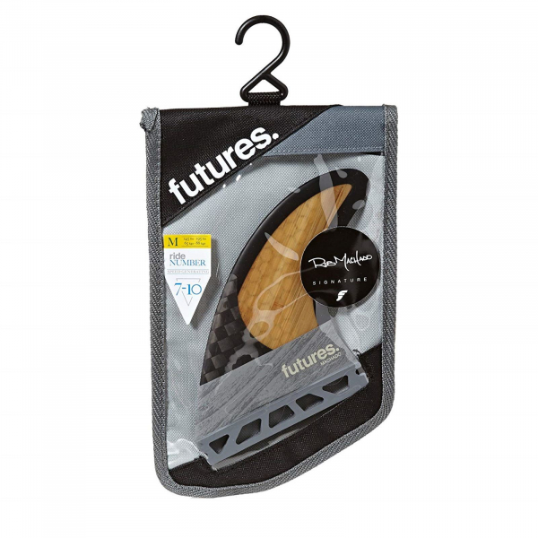 FUTURES Thruster Fin Set Rob Machado Blackstix