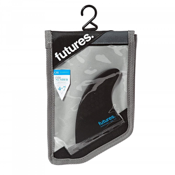 FUTURES Quad 2 Fin Set 3.75 Sym Honeycomb