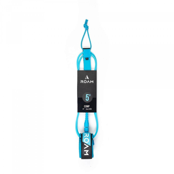 ROAM Surfboard Leash Comp 5.0 152cm 6mm Blau