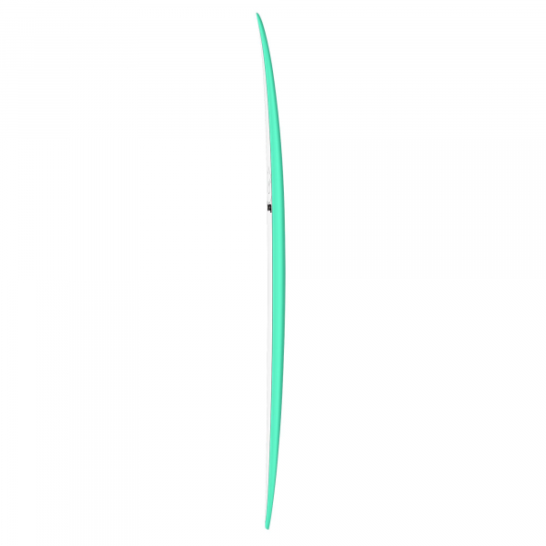 Surfboard TORQ Epoxy TET 7.8 V+ Funboard Seagreen