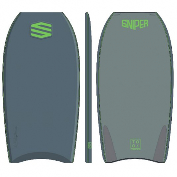 SNIPER Bodyboard Alex Uranga Tool PP 41.5 Grey